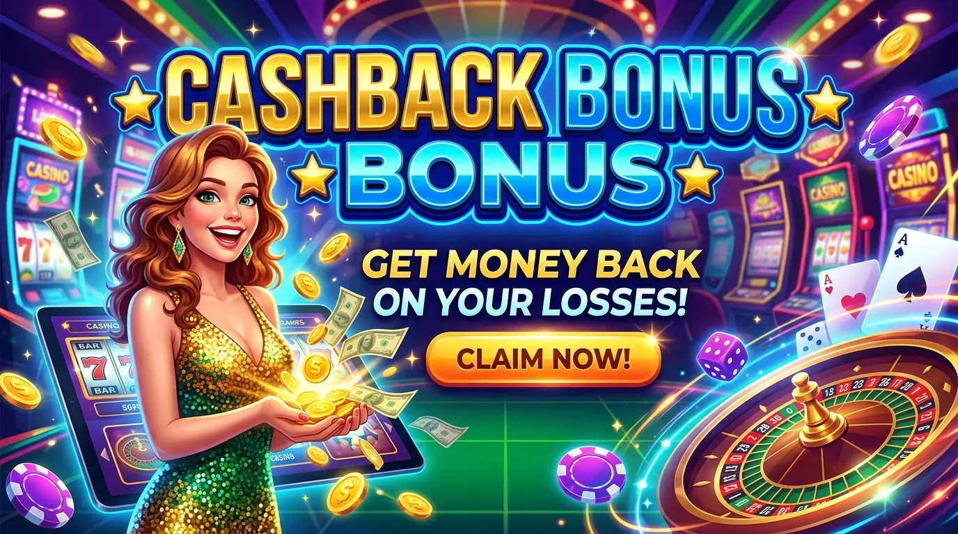 Happy casino cashback bonus